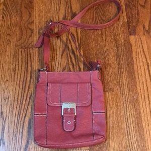 New Red Nine West Crossbody Purse